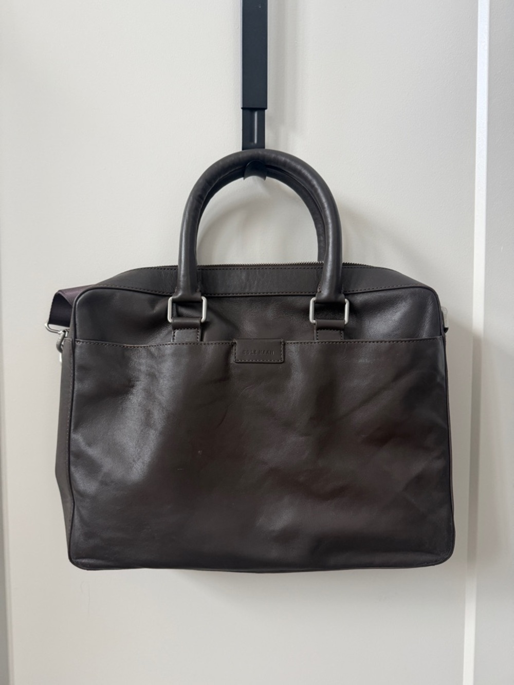 Cole Haan Messenger Leather Briefcase Bag